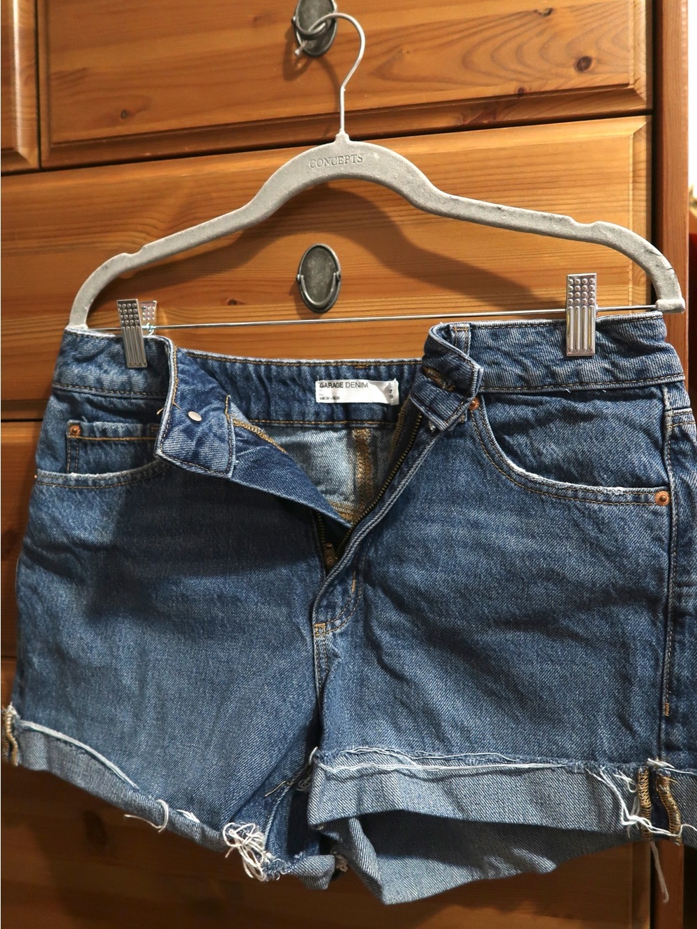 Garage Denim Shorts